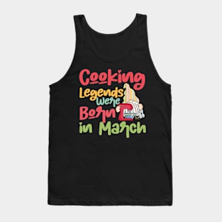 Cooking Cook Chef Vintage GNOMMES Tank Top